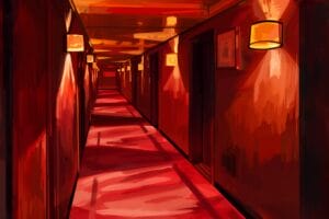 the woman in cabin 10 by ruth ware digital illustration