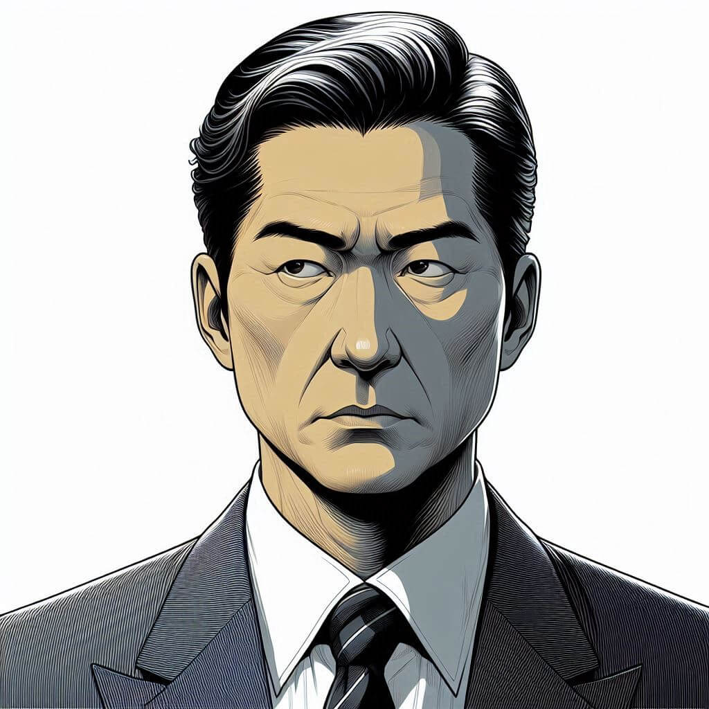 Portrait of Dae Hyun Bae Dae Hyun Bae Cartoon Portrait Art