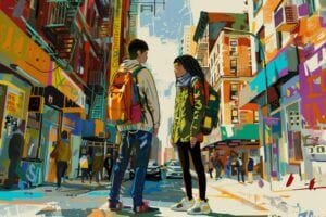The Sun Is Also A Star Review 1 The Sun Is Also A Star by Nicola Yoon Book Illustration